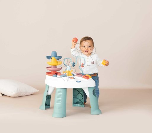 Interaktive Musiktische - Lernspieltisch mit Steckbausteinen – Activity Table Little Smoby - 6