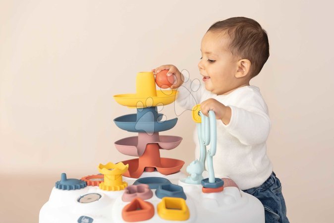 Interaktive Musiktische - Lernspieltisch mit Steckbausteinen – Activity Table Little Smoby - 7
