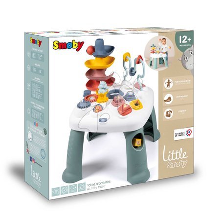 Interaktive Musiktische - Lernspieltisch mit Steckbausteinen – Activity Table Little Smoby - 13