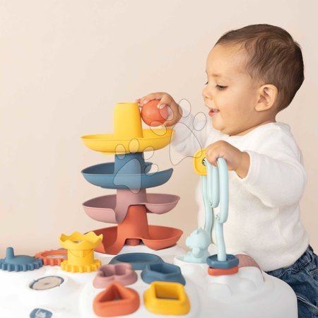 Interaktive Musiktische - Lernspieltisch mit Steckbausteinen – Activity Table Little Smoby - 3