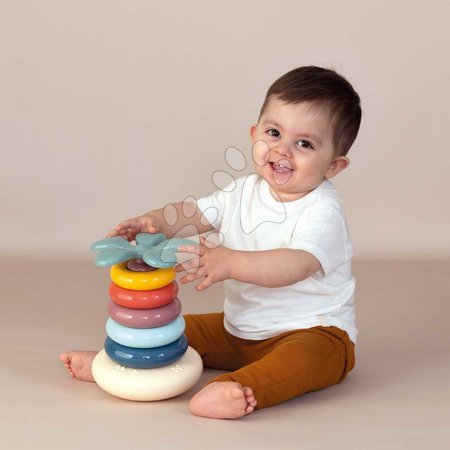 Motorikspielzeug - Didaktische Pyramide Roly Poly Pyramid Little Smoby - 3