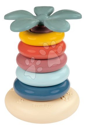 Motorikspielzeug - Didaktische Pyramide Roly Poly Pyramid Little Smoby - 2