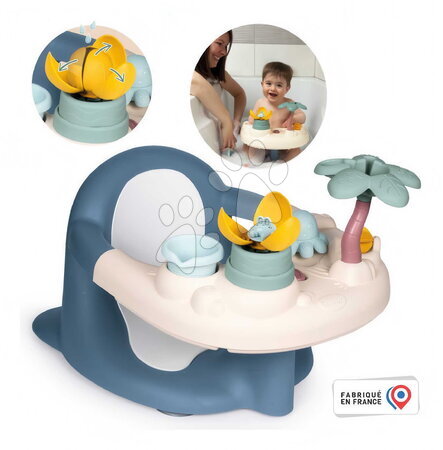 Tavoli musicali interattivi - Set tavolo da gioco multiattività Activity Table Little e seggiolino da bagno Smoby  - 15
