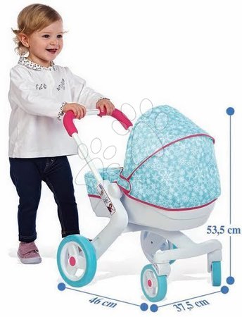 Kočárky pro panenky sety  - Set kočárek Frozen pro panenku Smoby - 5