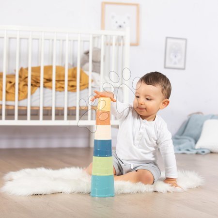 Spielzeuge für die kleinsten Kinder - Zuckerrohrturm Bio Sugar Cane Magic Tower Little Smoby_1