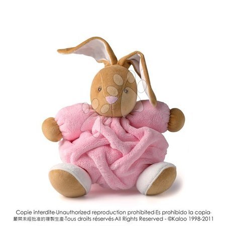 Plišaste igrače - Plišasti zajček Plume-Pink Rabbit Kaloo