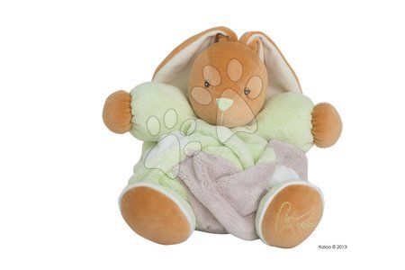 Plyšové zajace - Plyšový zajačik Plume-Patchwork Green Rabbit Kaloo