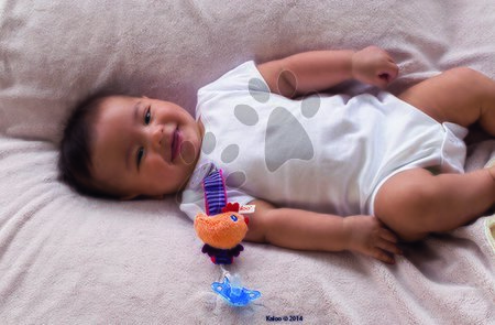 Puzdra a retiazky na cumlíky - Klip na cumlík Colors-Pacifier Holders Kaloo - 5