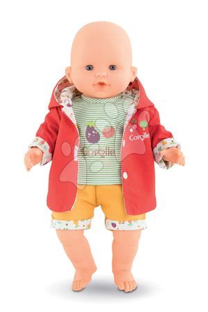 Oblečenie pre bábiky Corolle - Oblečenie Rain Coat Garden Delights Mon Grand Poupon Corolle pre 36 cm bábiku od 24 mes_1