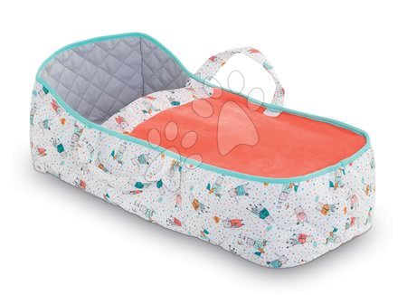 Játékbaba kiságyak és bölcsők - Hordozható kiságy Carry Bed Coral Mon Grand Poupon Corolle - 2