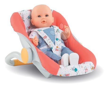 Játék babakocsik 18 hónapos kortól - Autósülés Baby Doll Carrier Coral Mon Grand Poupon Corolle - 4