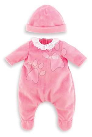Játékbaba ruhák - Pizsama Pajamas Pink & Hat Mon Grand Poupon Corolle 
