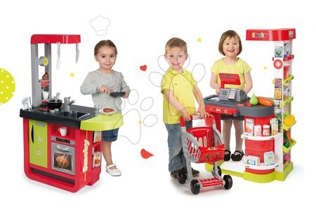 Obchody pro děti sety - Set obchod Maxi Market Smoby - 29