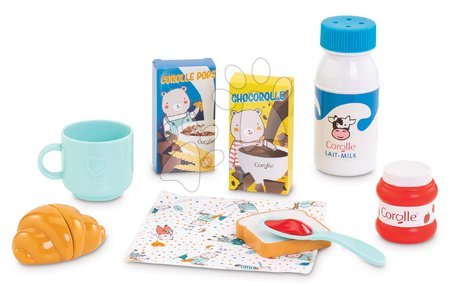 Doplňky pro panenky - Snídaňová souprava s croissantem Breakfast Set Corolle