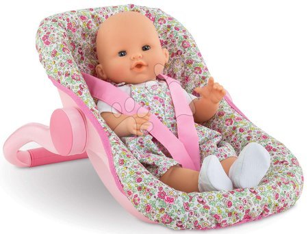 Játék babakocsik 18 hónapos kortól - Autósülés játékbabának Carrier Floral Corolle - 3