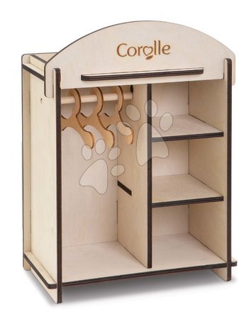 Corolle - Šatníková skriňa Wooden Dressing Room Corolle