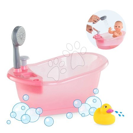 Accessoires pour poupées - Baignoire avec douche Corolle - 5
