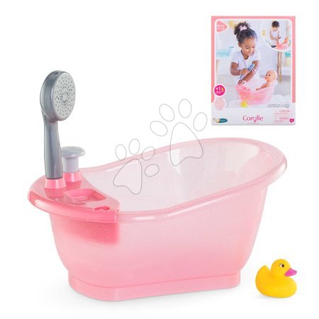 Accessoires pour poupées - Baignoire avec douche Corolle - 6
