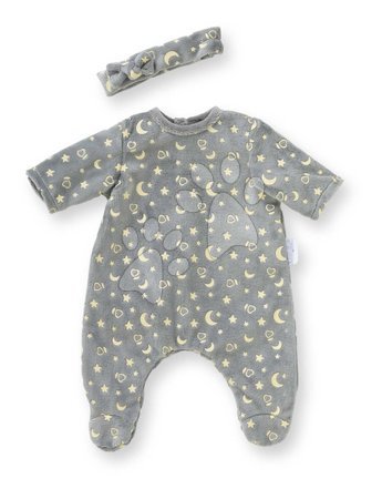 Játékbaba ruhák | Oldal 2 - Pizsama játékbabára Pajamas Glitter in the Dark & Headband Mon Grand Poupon Corolle