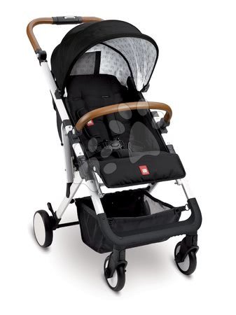 Potovanje z dojenčki - Športni voziček CityLink® III Red Castle zložljiv z belo konstrukcijo in 5-točkovnim varnostnim pasom od 0 mes