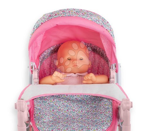 Poussettes à partir de 18 mois - Landau pour poupée Flowered Carriage Corolle - 15