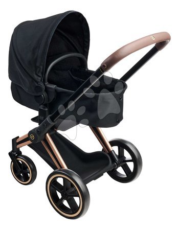 Carritos para muñecas a partir de 18 meses - Cochecito trío para muñeca Cybex Black 3in1 Priam Corolle - 7