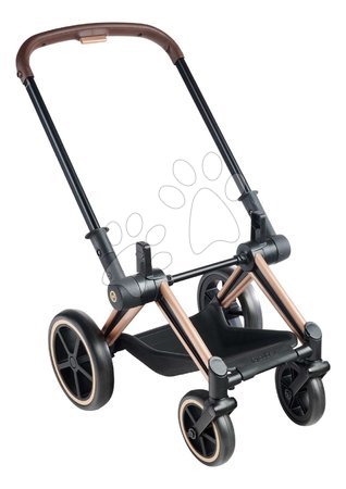 Passeggini per bambole set - Set passeggino trio con bambola Albane Cybex Black 3in1 Pram Corolle - 11