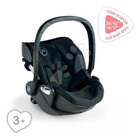 Passeggini per bambole set - Set ovetto con bambola Eloise Baby Doll Carrier Cybex Priam 2in1 Nero Corolle - 11
