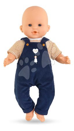 Oblečení pro panenky - Tričko a overal pro panenku T-shirt & Navy Blue Overall Mon Grand Poupon Corolle - 3