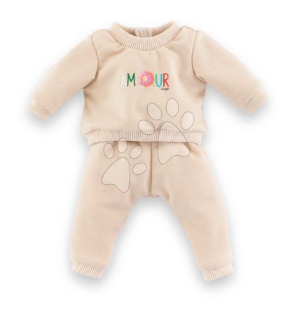 Játékbaba ruhák | Oldal 2 - Melegítő szett játékbabára Beige Tracksuit Mon Grand Poupon Corolle