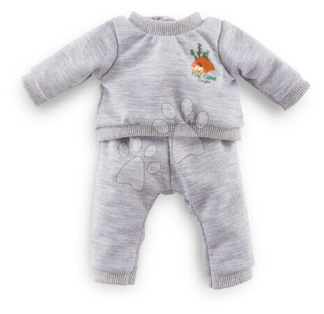 Od 2 do 3 rokov - Tepláková súprava pre bábiku Grey Joggings Little Explorer Mon Grand Poupon Corolle