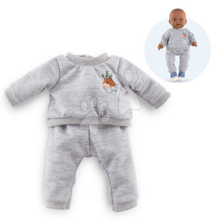 Od 2 do 3 rokov - Tepláková súprava pre bábiku Grey Joggings Little Explorer Mon Grand Poupon Corolle_1