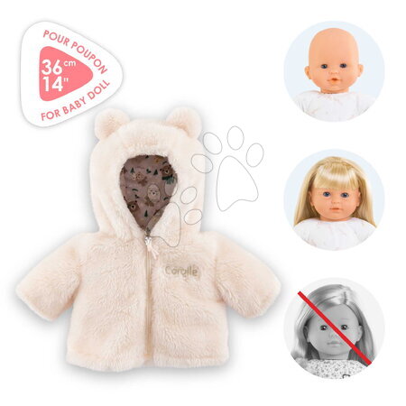 Oblečení pro panenky - Kabát pro panenku Coat Enchanted Woods Mon Grand Poupon Corolle - 7