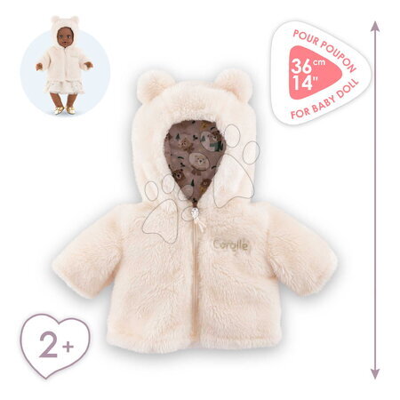 Oblečení pro panenky - Kabát pro panenku Coat Enchanted Woods Mon Grand Poupon Corolle - 8