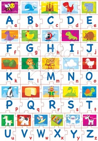 Puzzle in družabne igre - Poučna igra Učimo se abecedo Educa_1