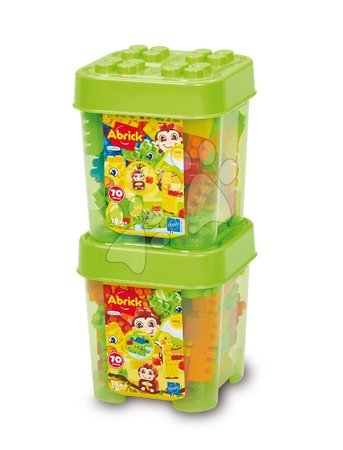 Kocke i puzzle - Kocke s majmunima Abrick Barrel Écoiffier_1