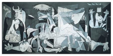 Puzzle miniatúrne - Puzzle Miniature Series - Guernica, Pablo Picasso Educa 1000 dielov od 12 rokov_1