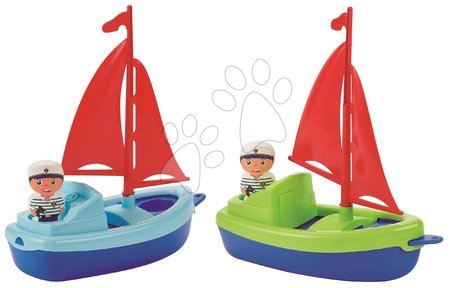 Sport- und Gartenspiele - Segelboot mit Matrose Écoiffier