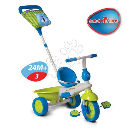Trikes from 10 months - Touch Steering smarTrike Safari Bear Tricycle - 3