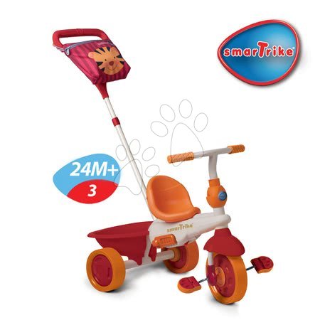 Tříkolky od 10 měsíců - Tříkolka Safari Lev Touch Steering smarTrike - 4