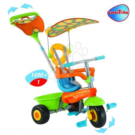 Tříkolky od 10 měsíců - Tříkolka Plus Fresh smarTrike - 1