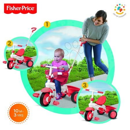 Kinderdreiräder - Dreirad Fisher-Price Classic Red smarTrike