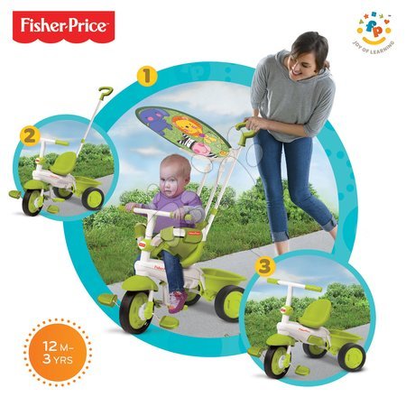Trikes from 10 months - Fisher-Price Classic Plus Green smarTrike Tricycle