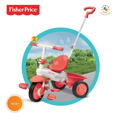 Trojkolky od 10 mesiacov - Trojkolka Fisher-Price Classic Plus smarTrike - 2