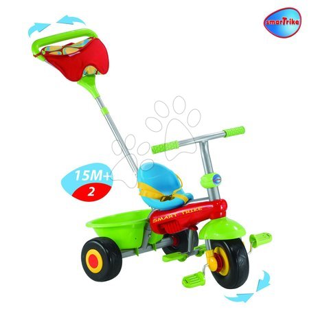 Tříkolky od 10 měsíců - Tříkolka Plus Fresh smarTrike - 2