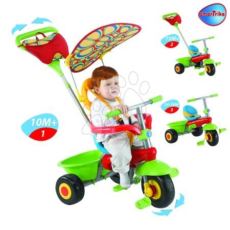 Tříkolky od 10 měsíců - Tříkolka Plus Fresh smarTrike - 4