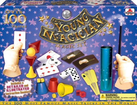 Idegennyelvű társasjátékok - Készlet 100 bűvész játékkal és trükkel Magia Borras Educa - 3