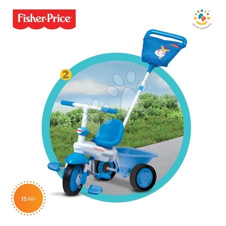 Tricikli - Tricikli Fisher-Price Elite Blue smarTrike kék 10 hó-tól_1
