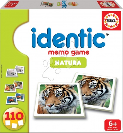 Jucării de memorie - Pexeso Identic Joc de memorie Game Natura Educa