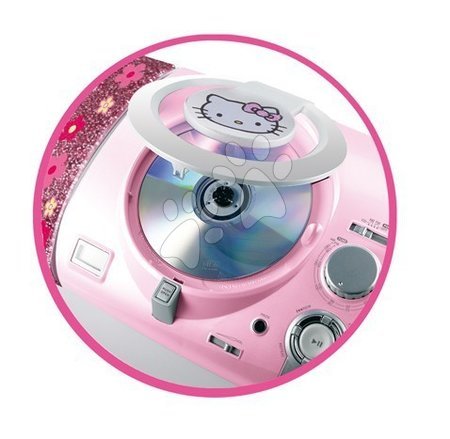 Produse vechi - CD player Hello Kitty music center Smoby - 4
